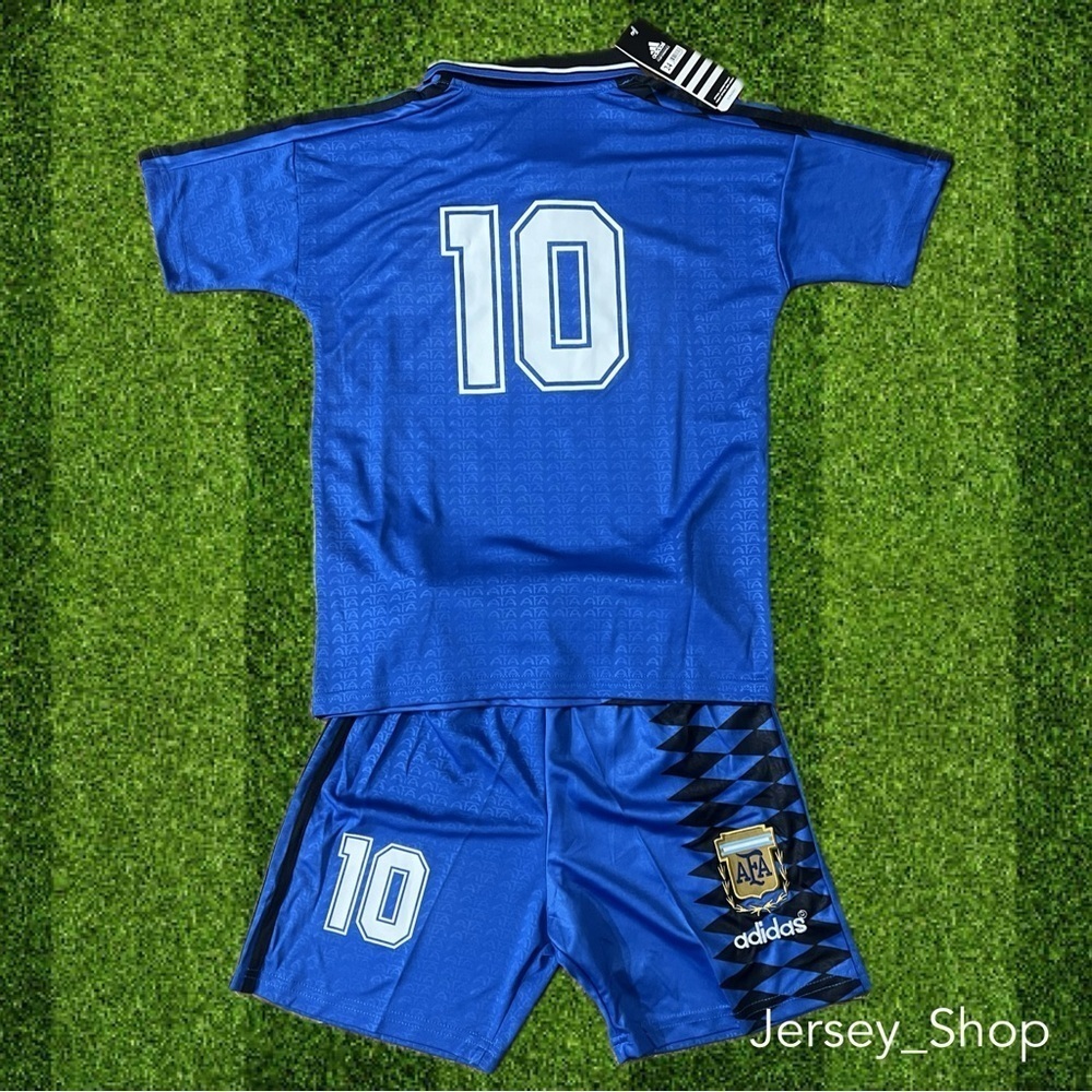 Argentina 94/95 RETRO Lionel Messi, Kids Jersey Set